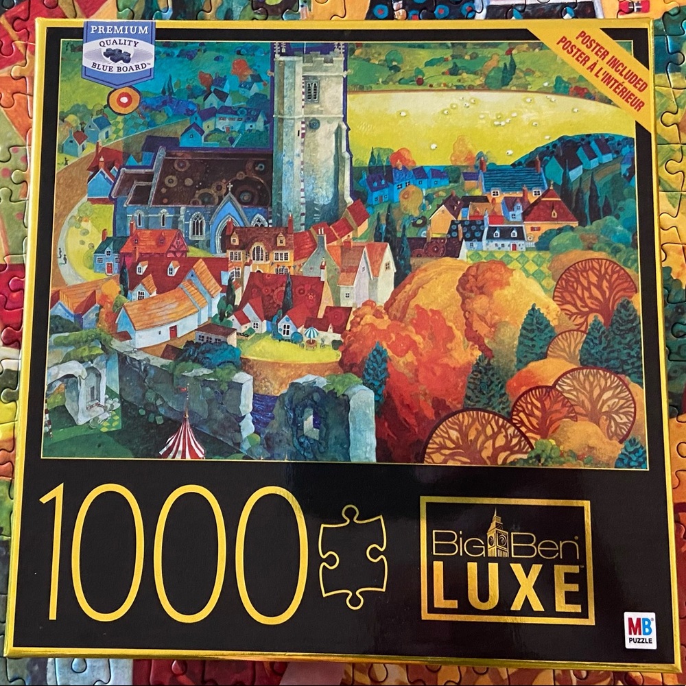🧩2/$14! Beautiful 1000 piece jigsaw puzzle!